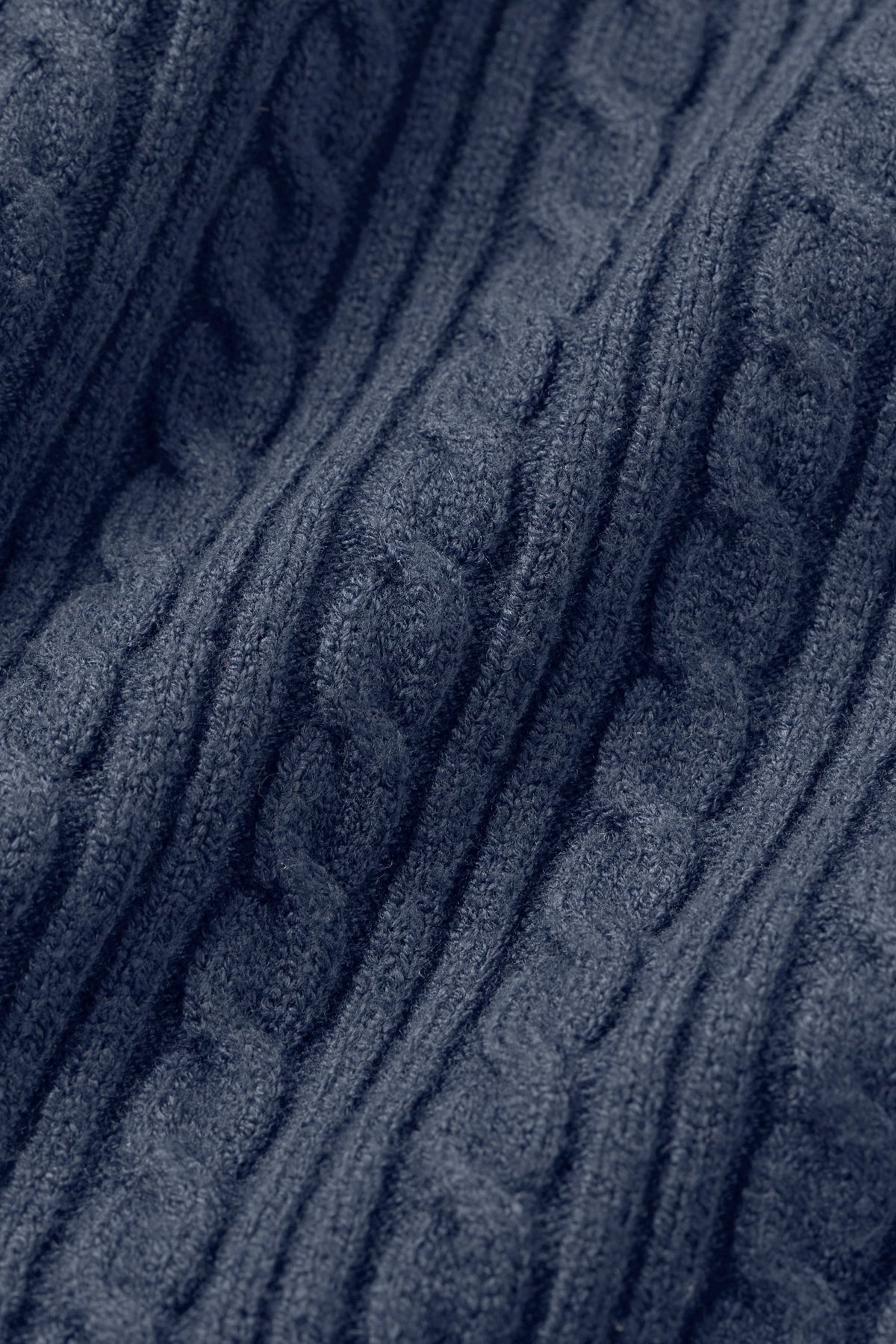 Mini Cable Sweater Tank - Navy