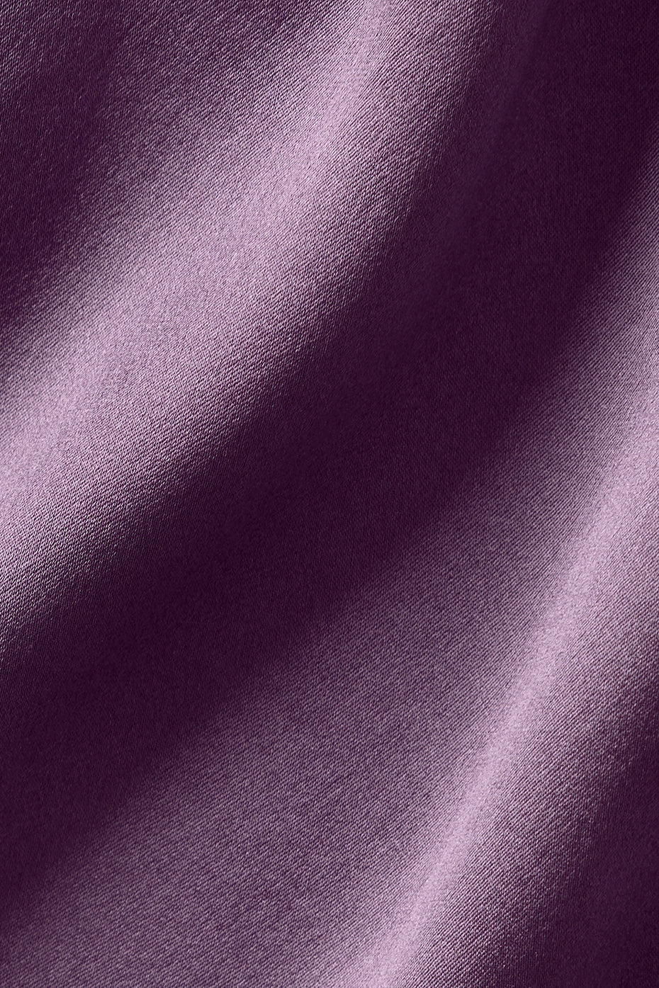 Silk Luminous Cropped Button Down Long Sleeve - Plum Kiss