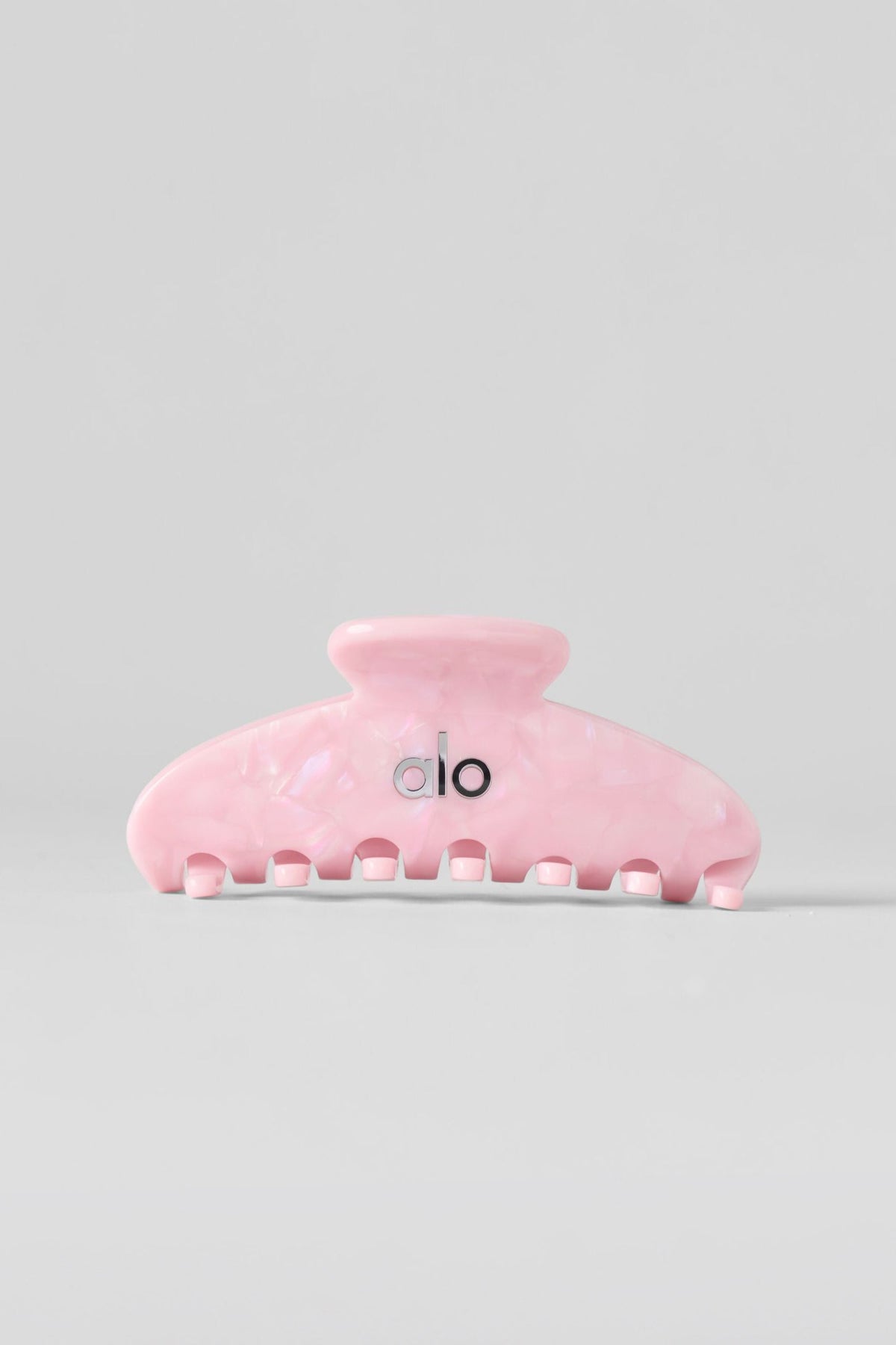 90's Claw Clip - Pink Marshmallow Shell