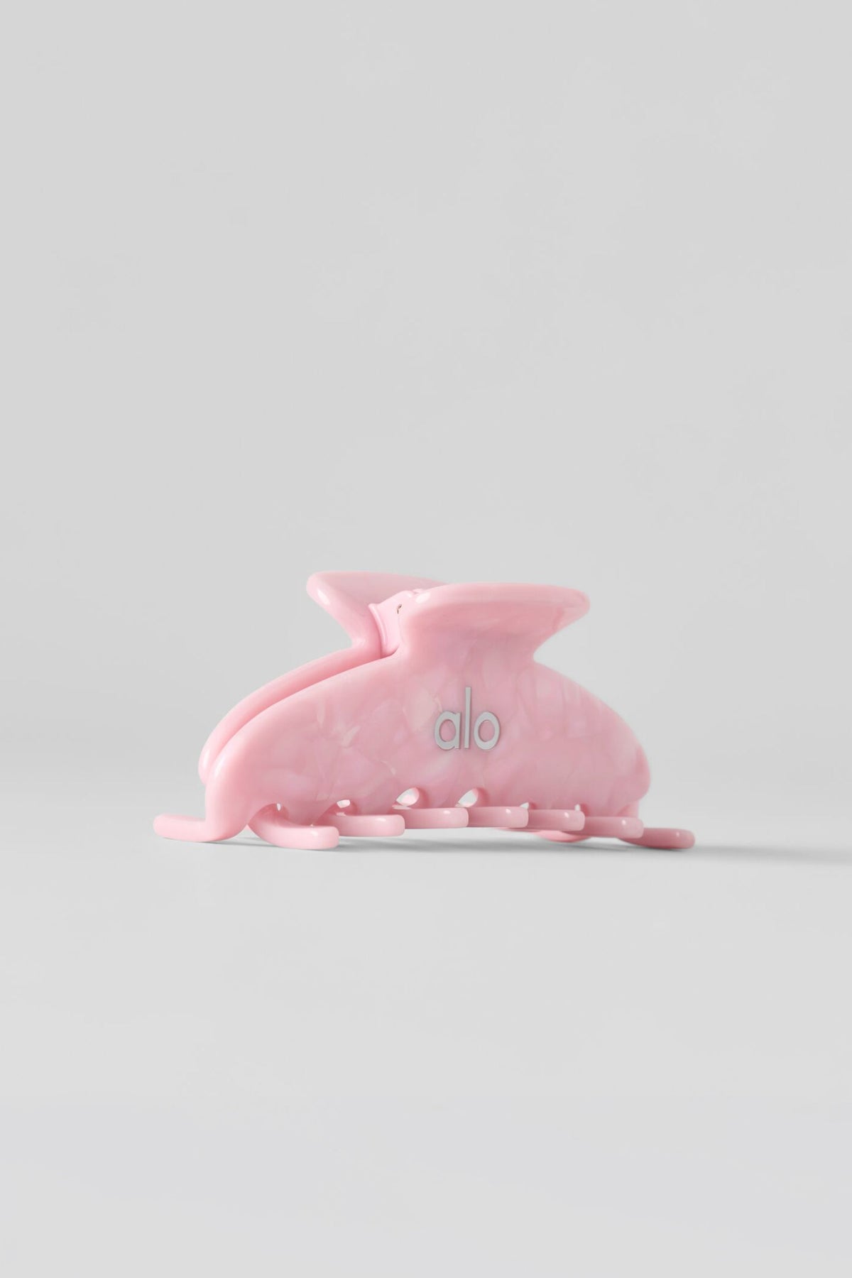 90's Claw Clip - Pink Marshmallow Shell