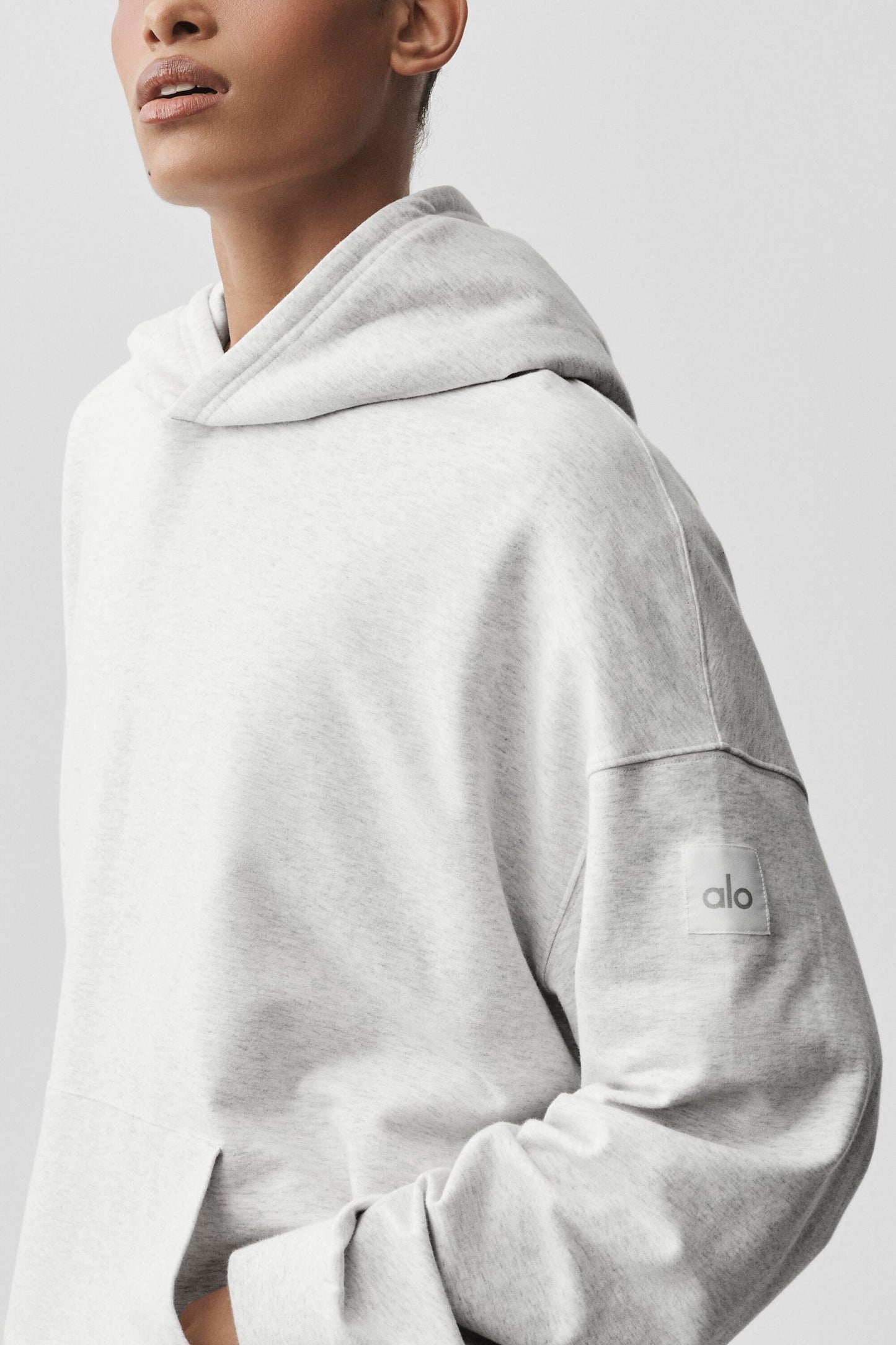 Double Take Hoodie - White Heather