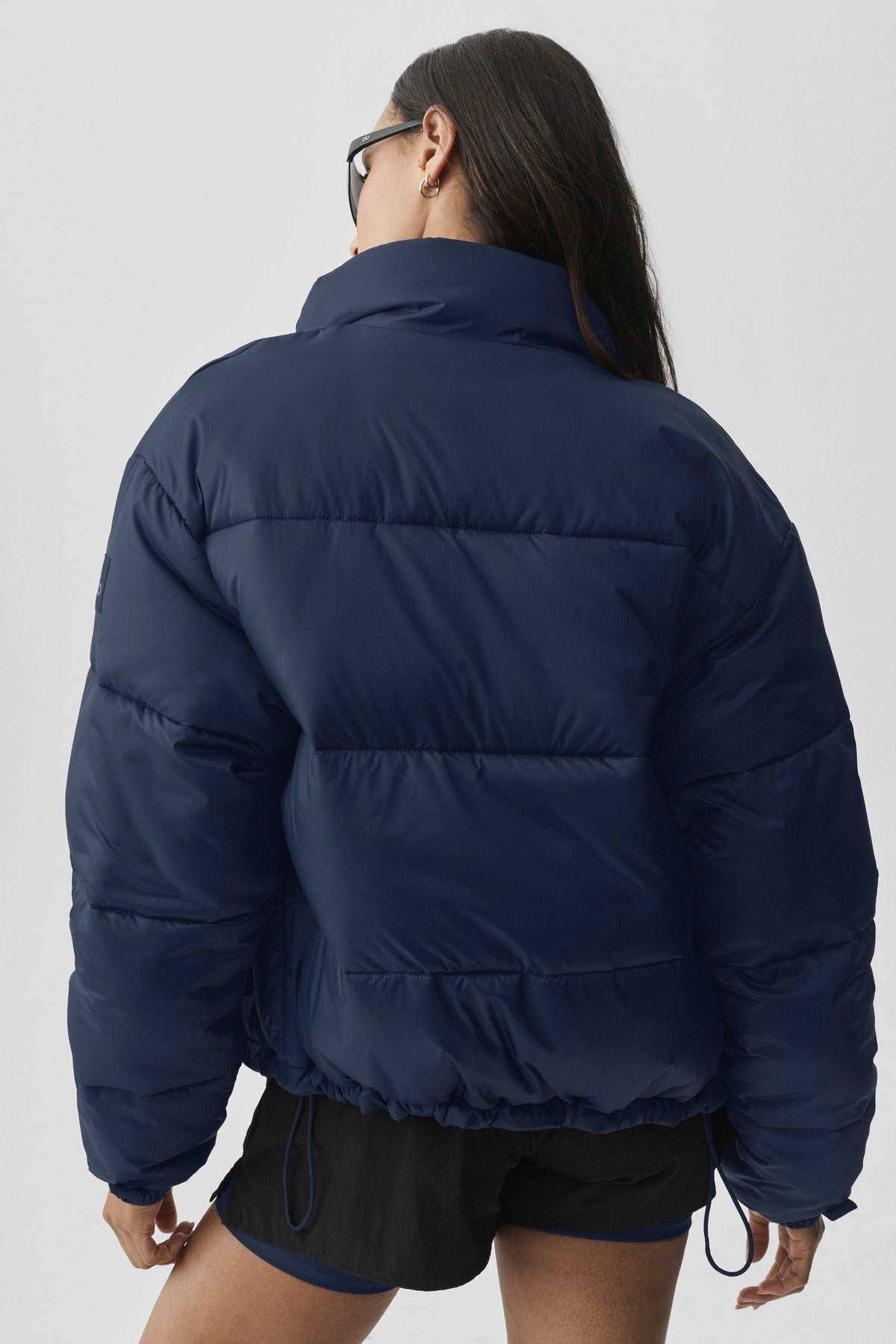 Cold Front Puffer Jacket - Navy