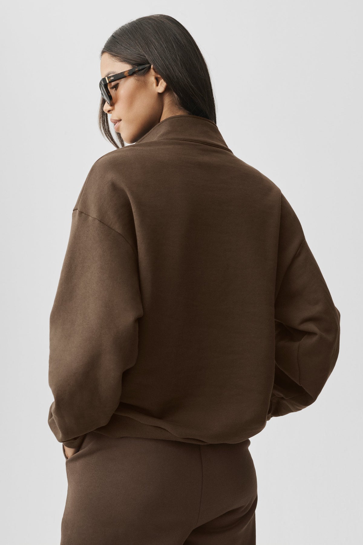Accolade 1/4 Zip Pullover - Espresso