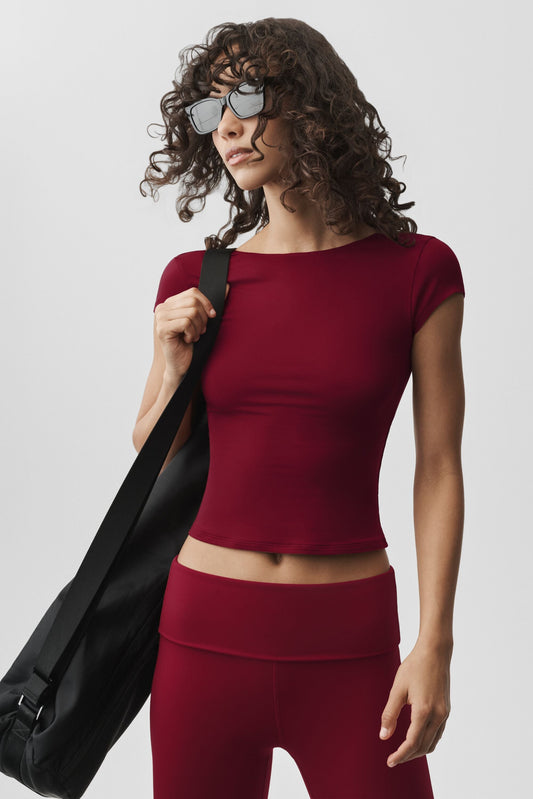 Alosoft Back For More Tee - Summer Romance Red