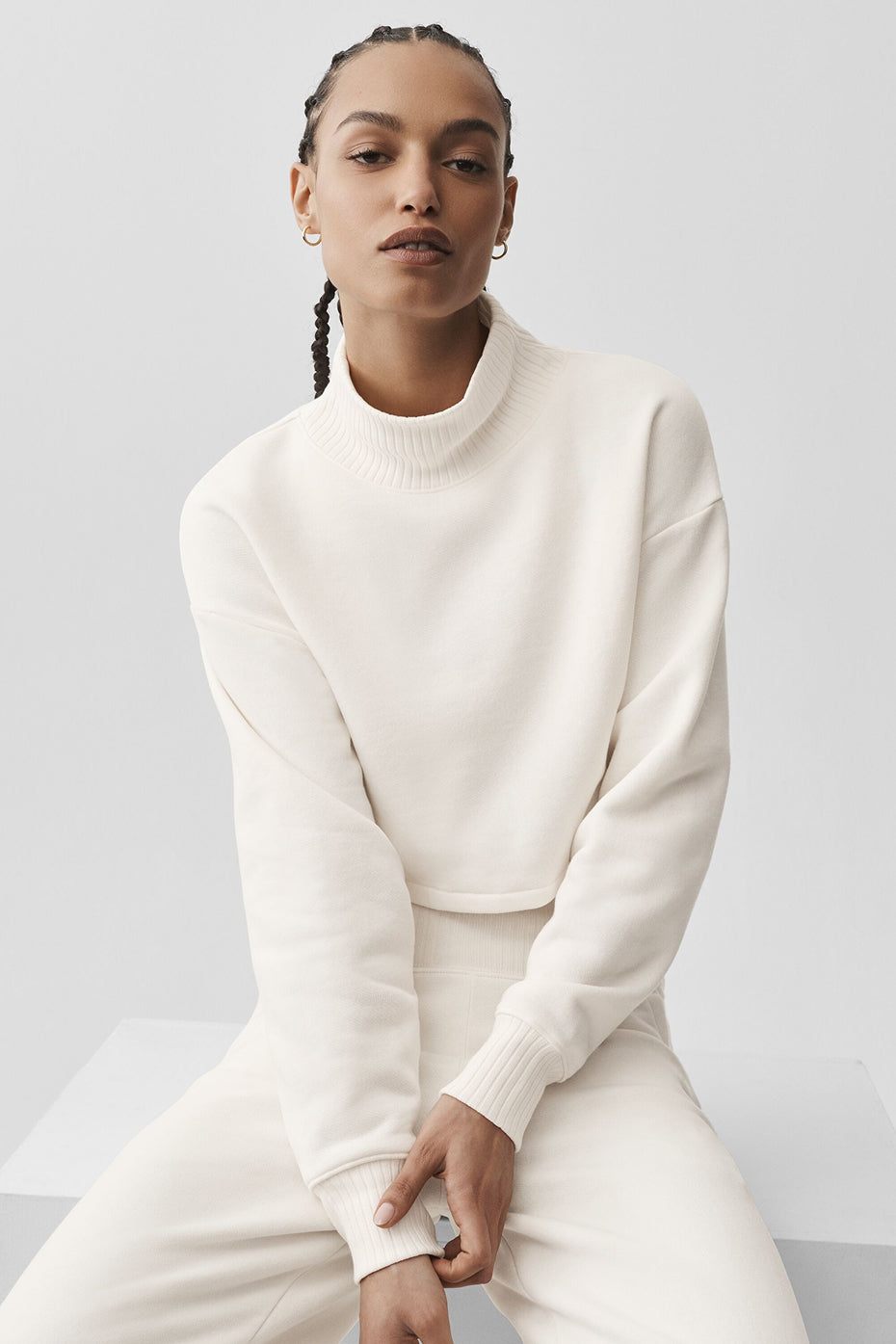 Cropped Serenity Coverup - Ivory