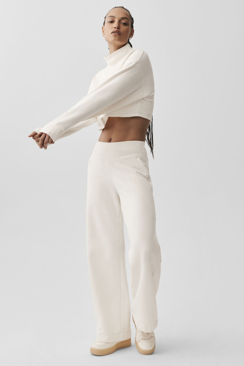 Cropped Serenity Coverup - Ivory