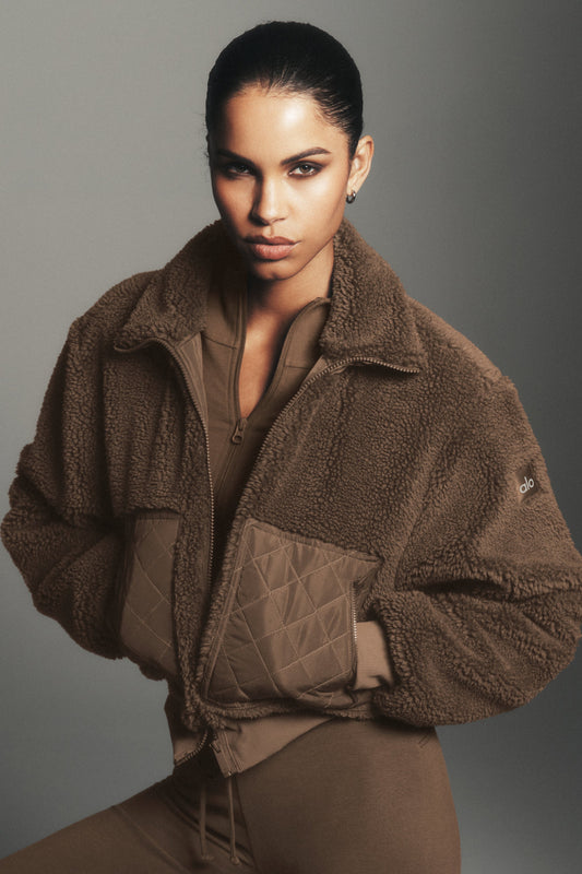 Sherpa Edge Bomber - Java Brown