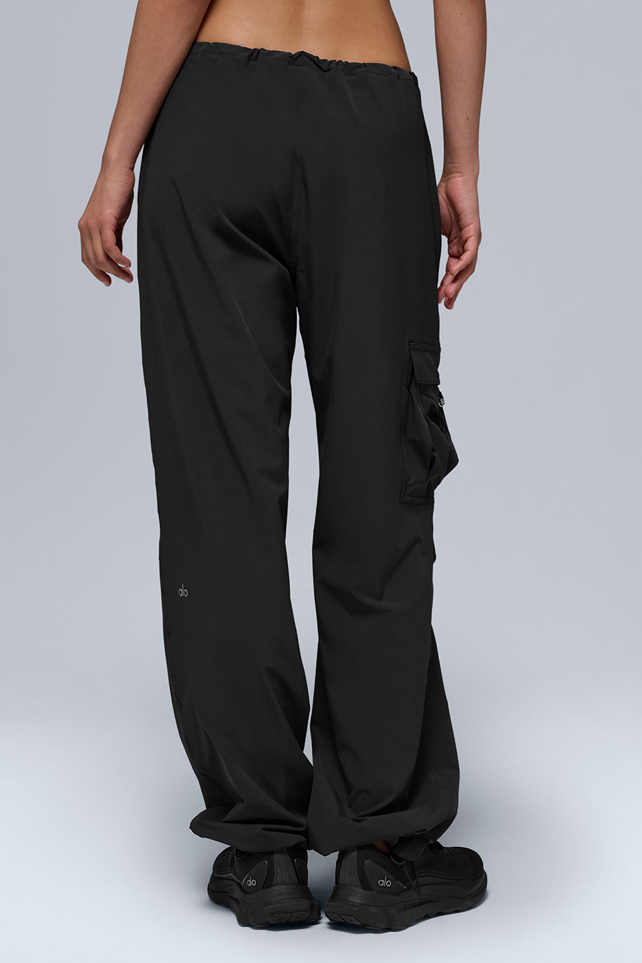 Low Rise Megastar Cargo Pant - Black