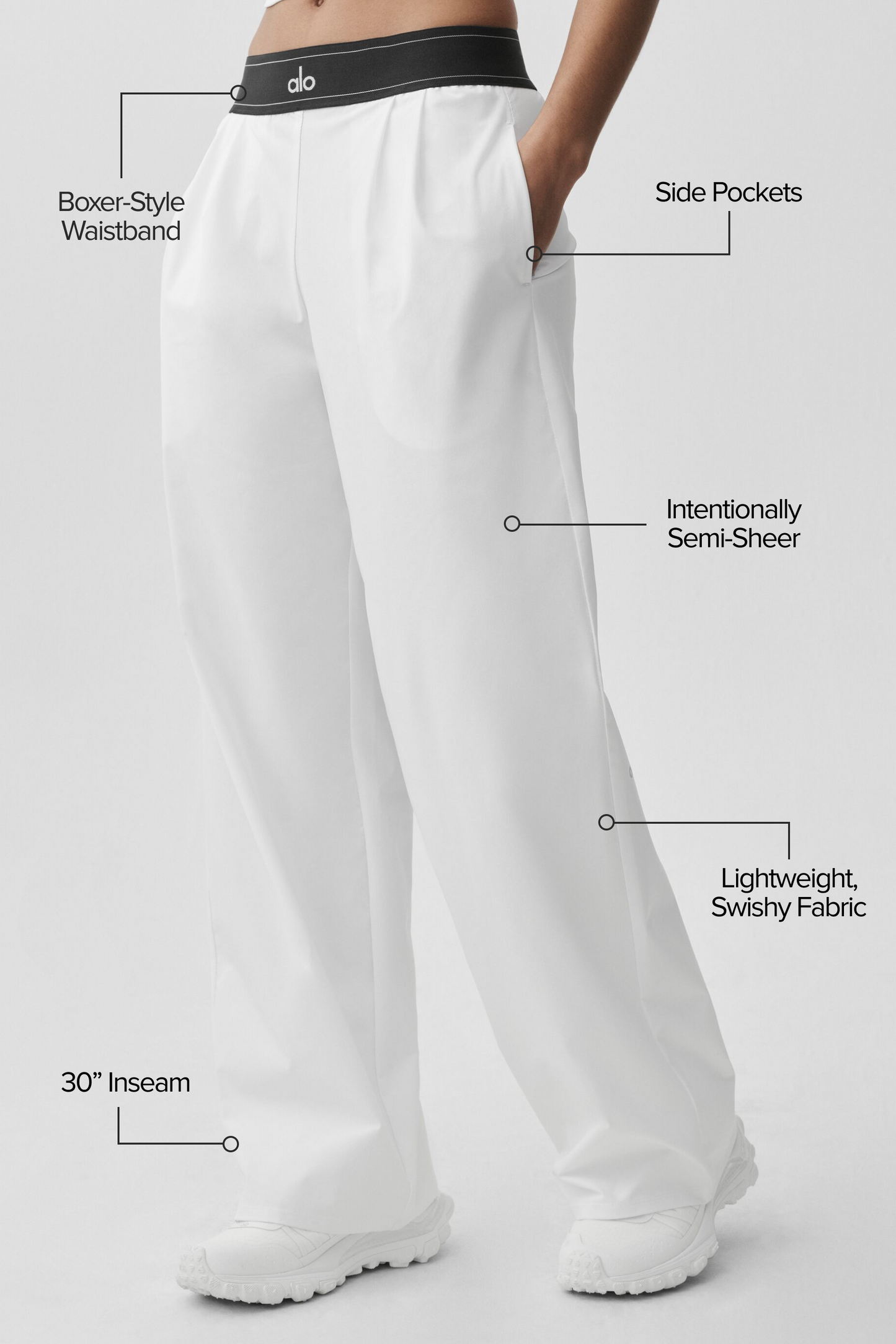 Suit Up Trouser (Regular) - White/Black