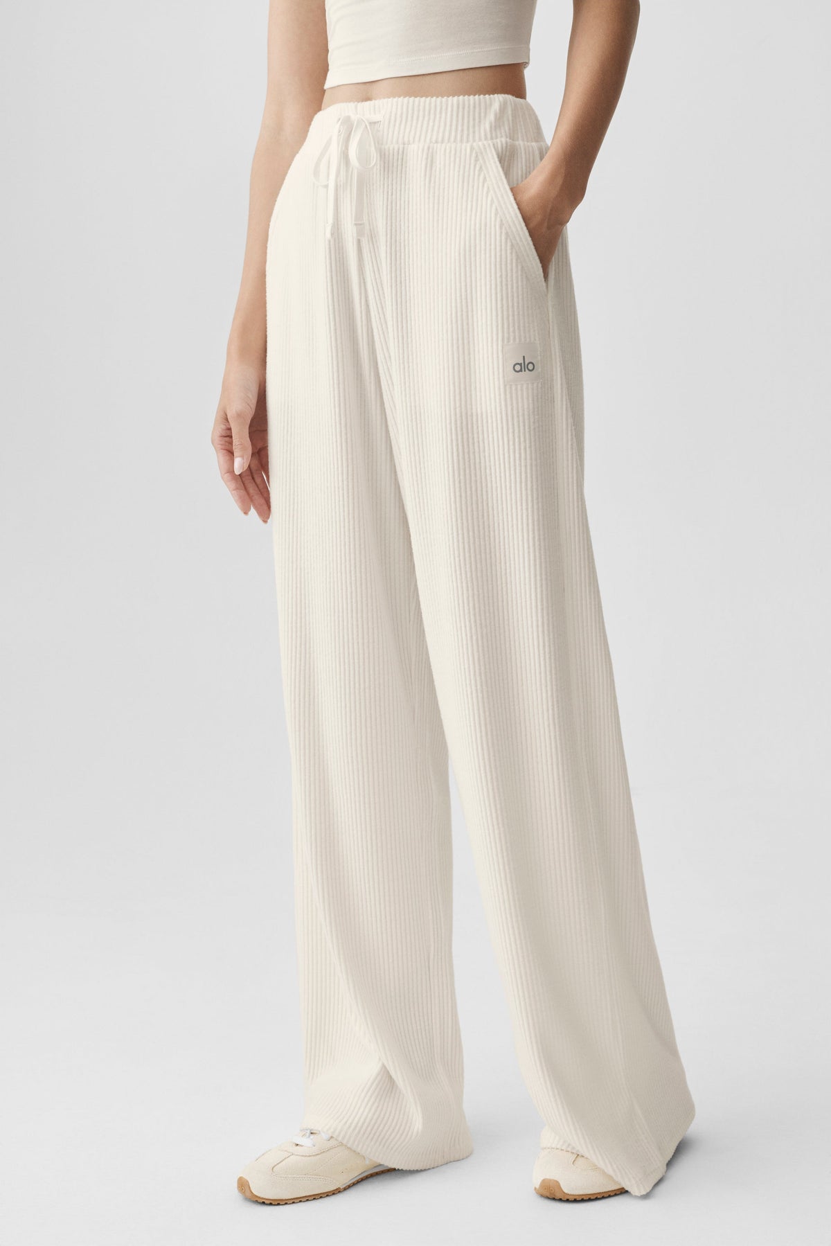 Muse Wide Leg Pant - Ivory