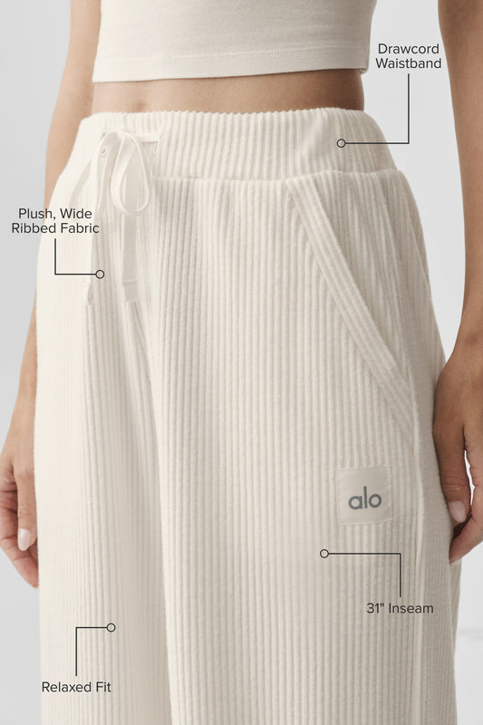 Muse Wide Leg Pant - Ivory