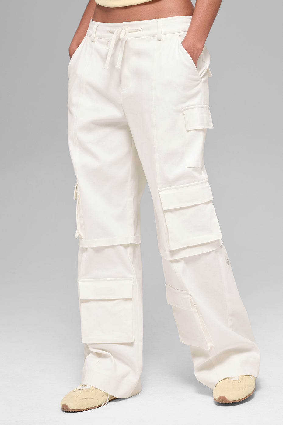 Mid-Rise Scout Cargo Pant - Ivory