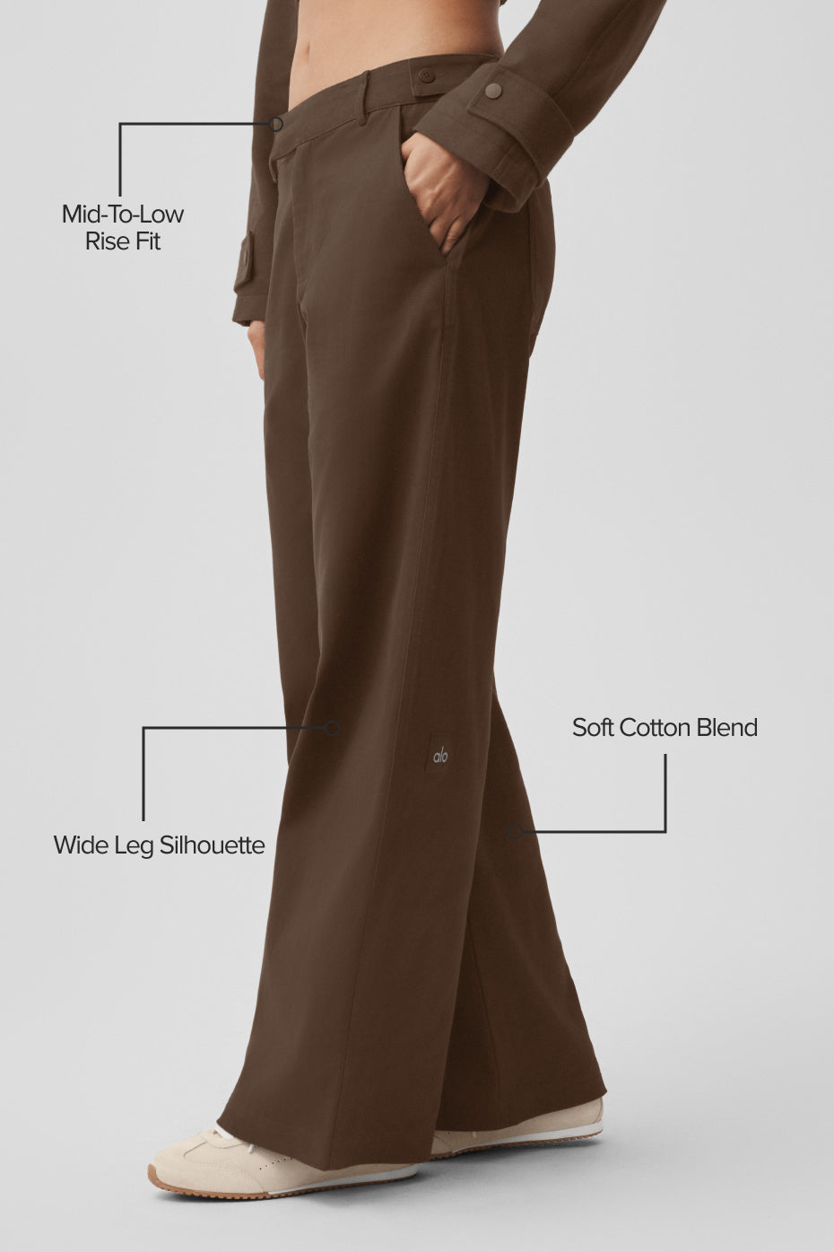 High Road Straight Leg Pant - Espresso