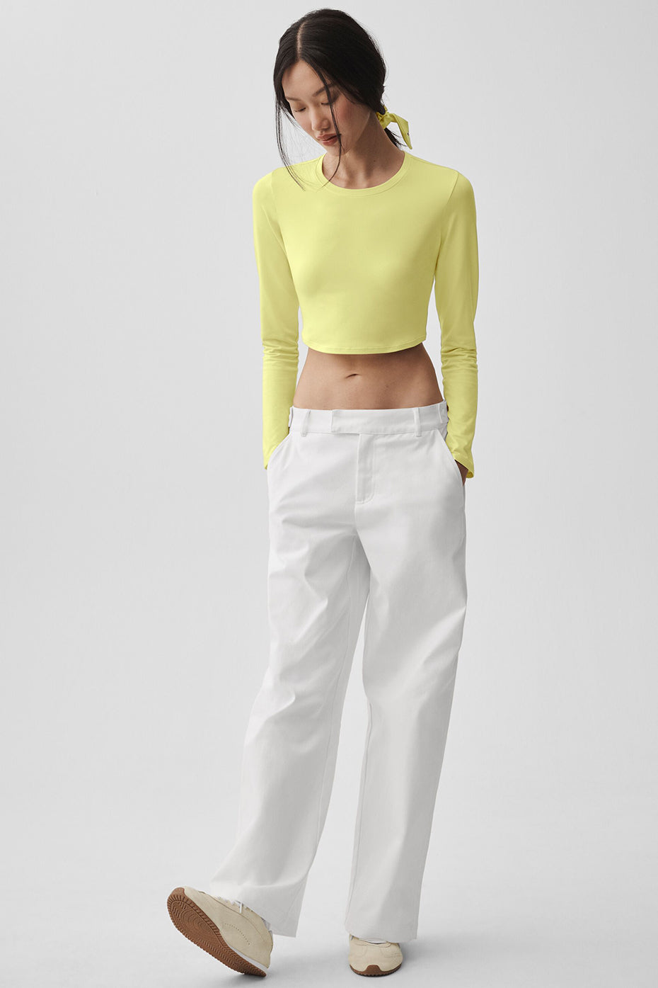High Road Straight Leg Pant - White