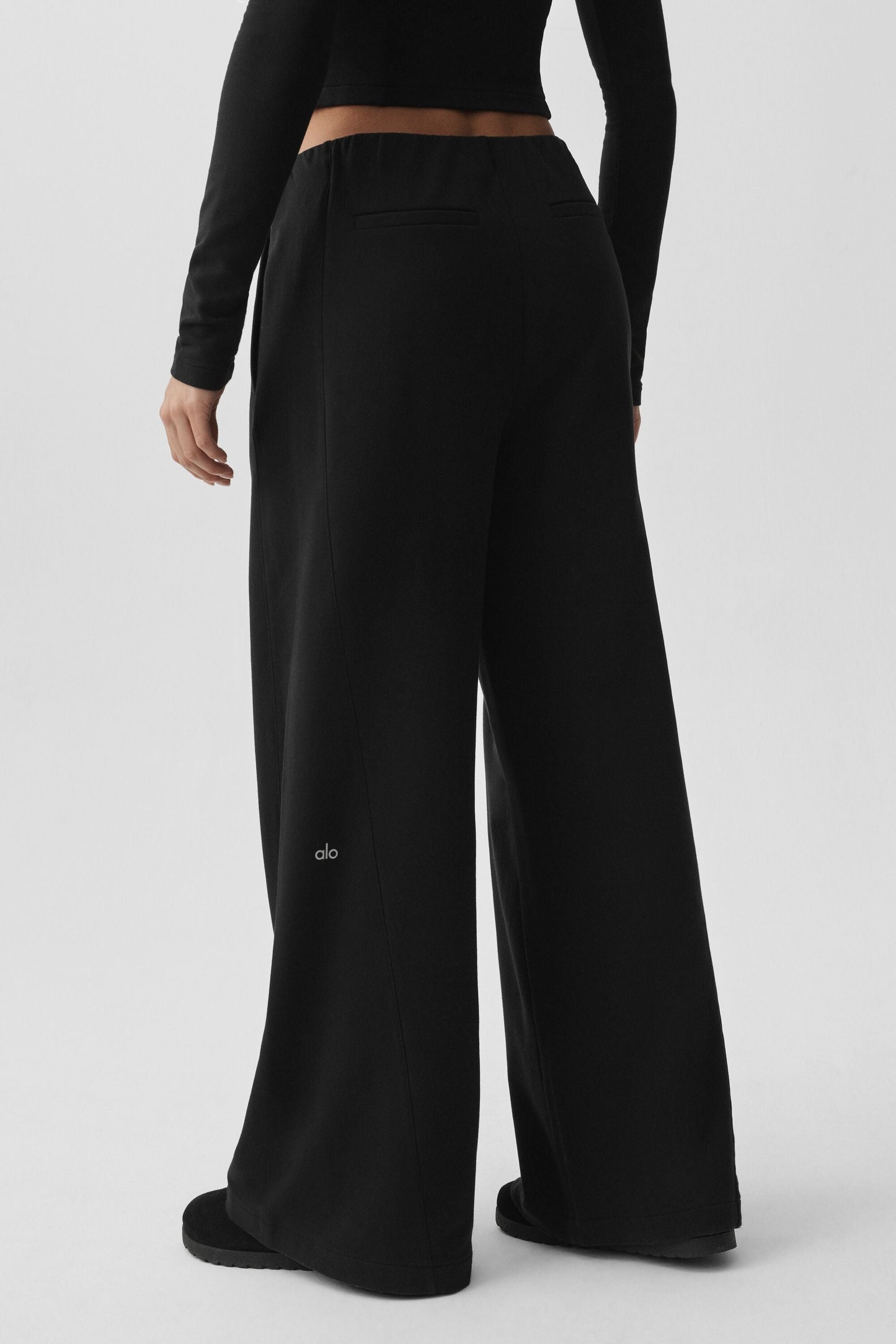 Sway Mid-Rise On The Go Pant - Black