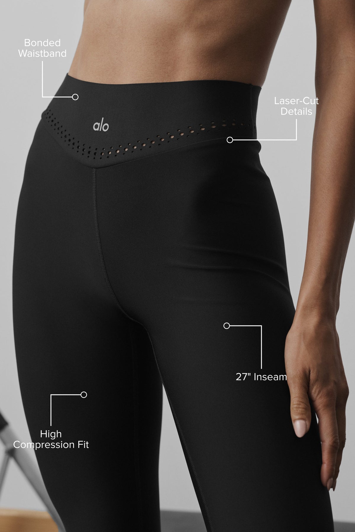 Airlift High-Waist Superstar Legging - Black