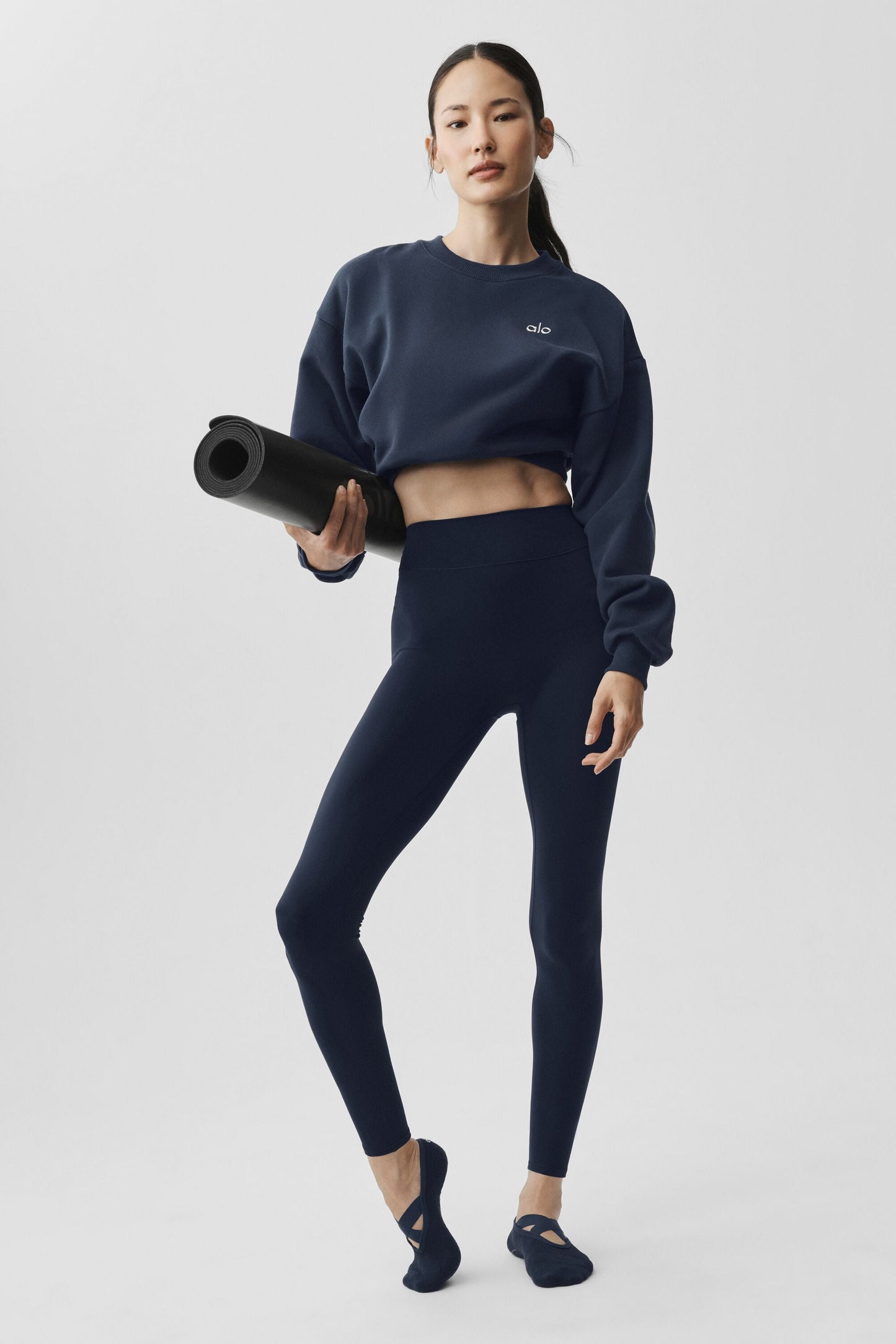 ALO Softsculpt 7/8 Define Legging - Navy