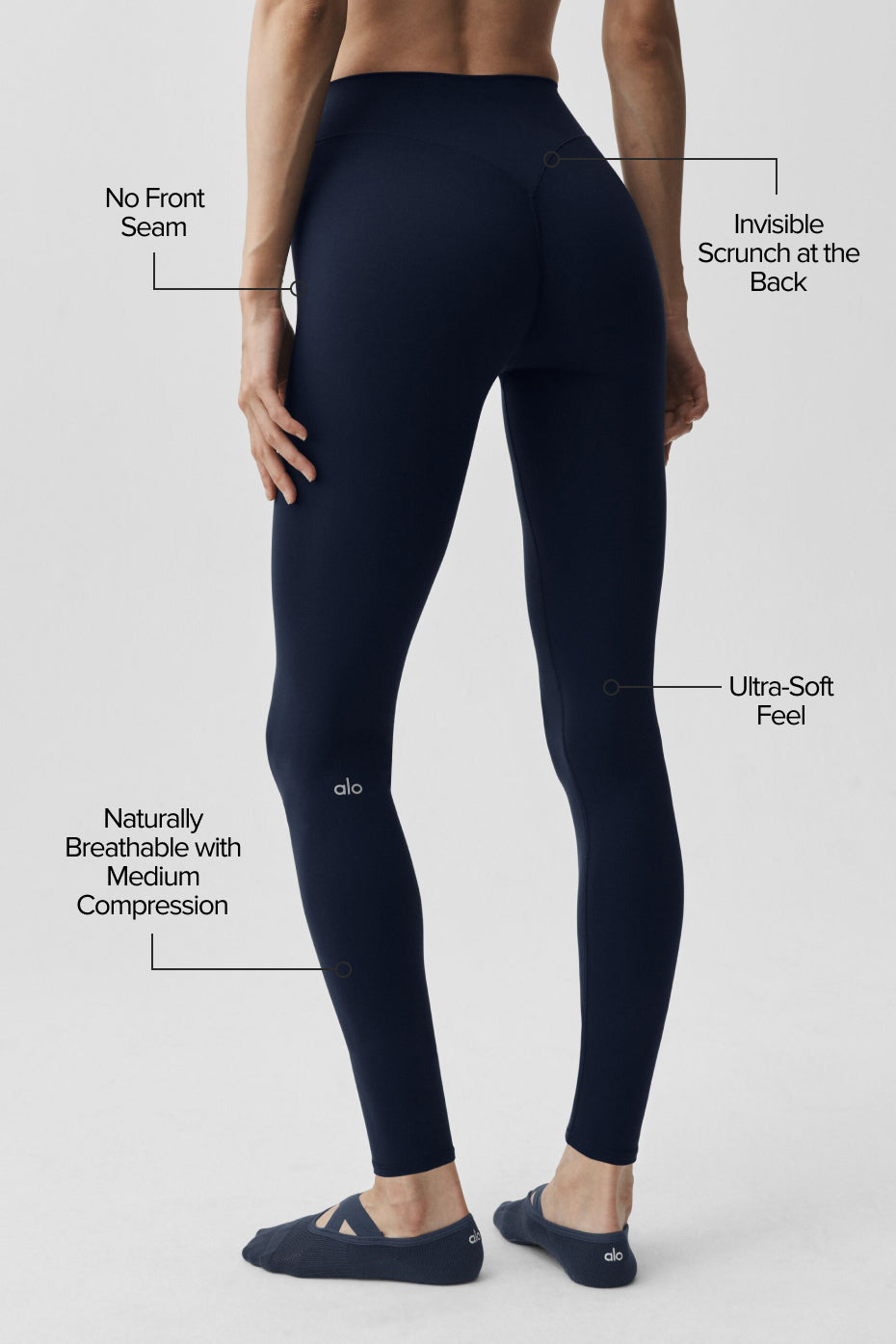 ALO Softsculpt 7/8 Define Legging - Navy