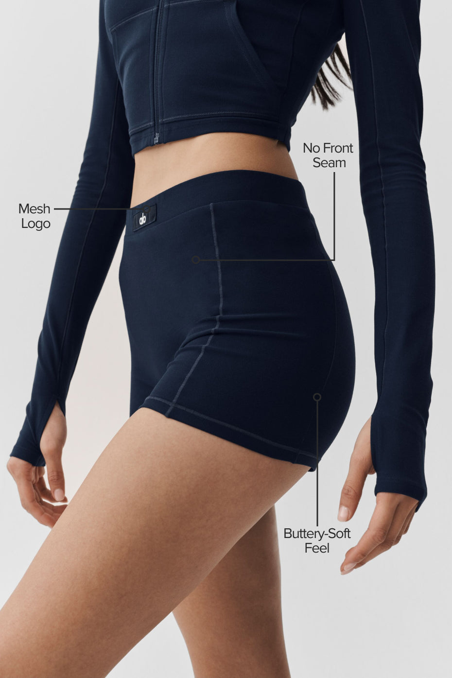 Alosoft Sincere Micro Short - Navy