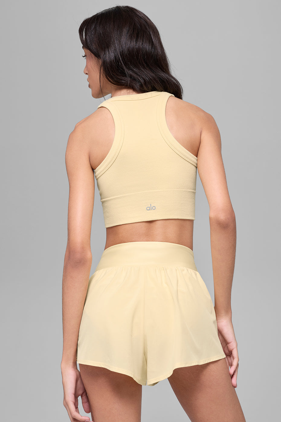 Seamless Delight High Neck Bra - Candlelight Yellow