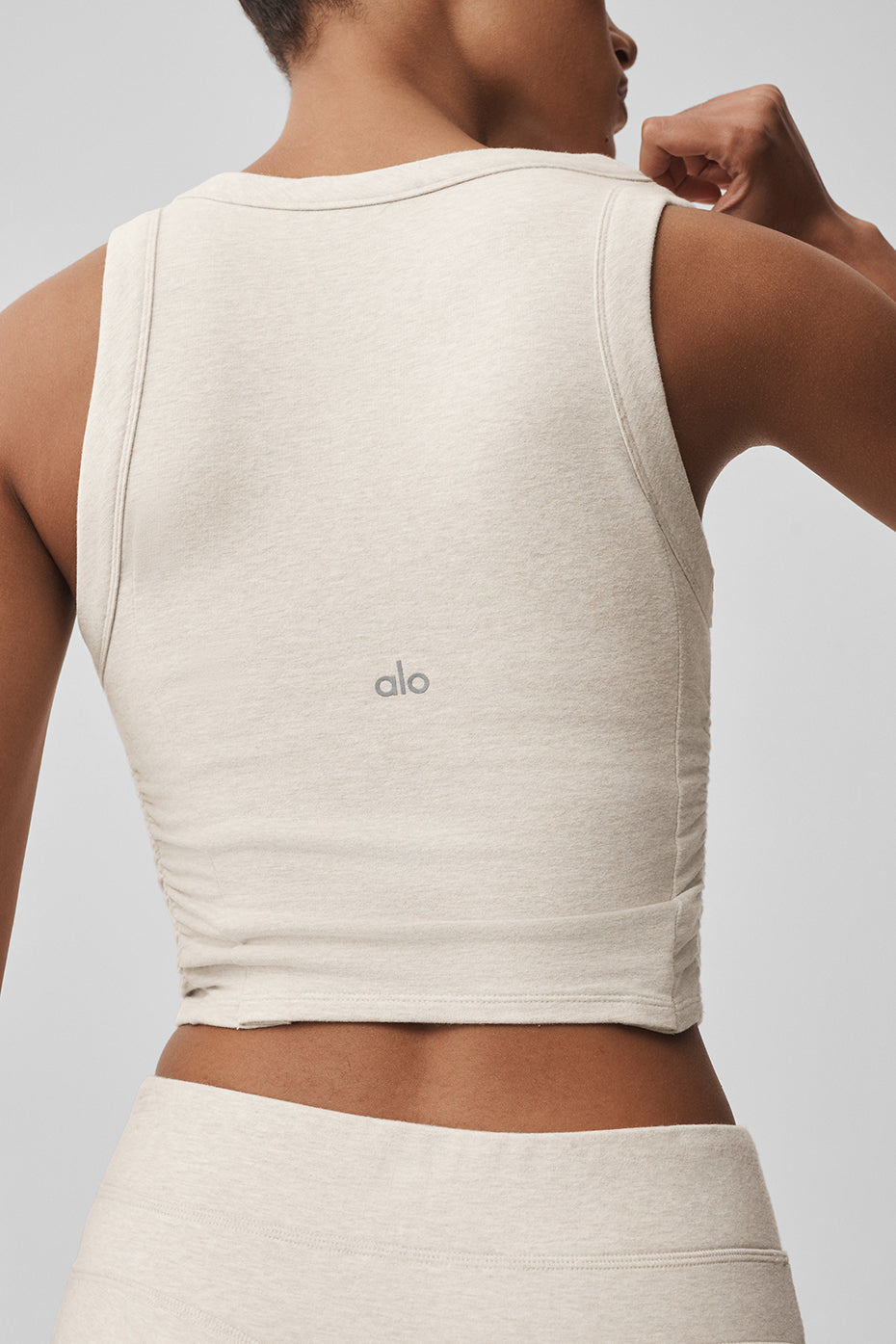 Sway Bra Tank - Oatmeal Heather