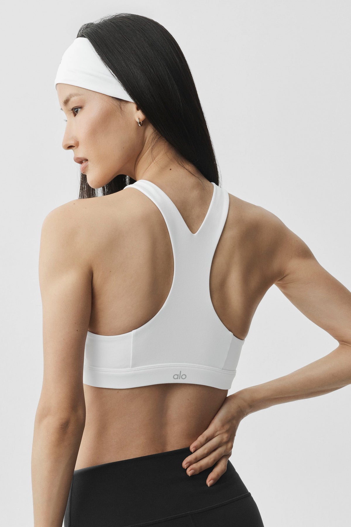 Airbrush Lock In Bra - White